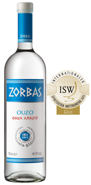 Ouzo Zorbas Gold Medal